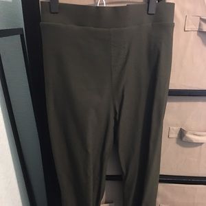 Torrid olive green slacks